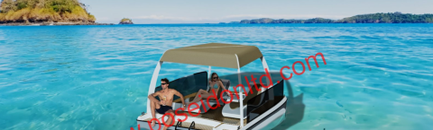 New Conceptual Design "Floating Sunbathing Platform"